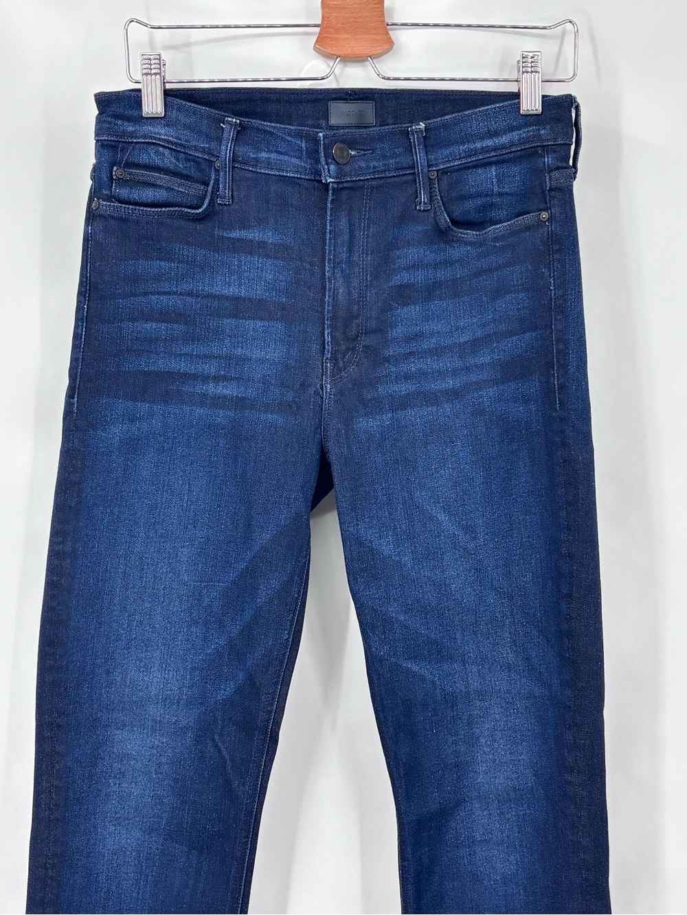 Mother Mid Rise Dazzler Ankle Stretch Jeans Now Or Never Size 30 - Picture 5 of 14